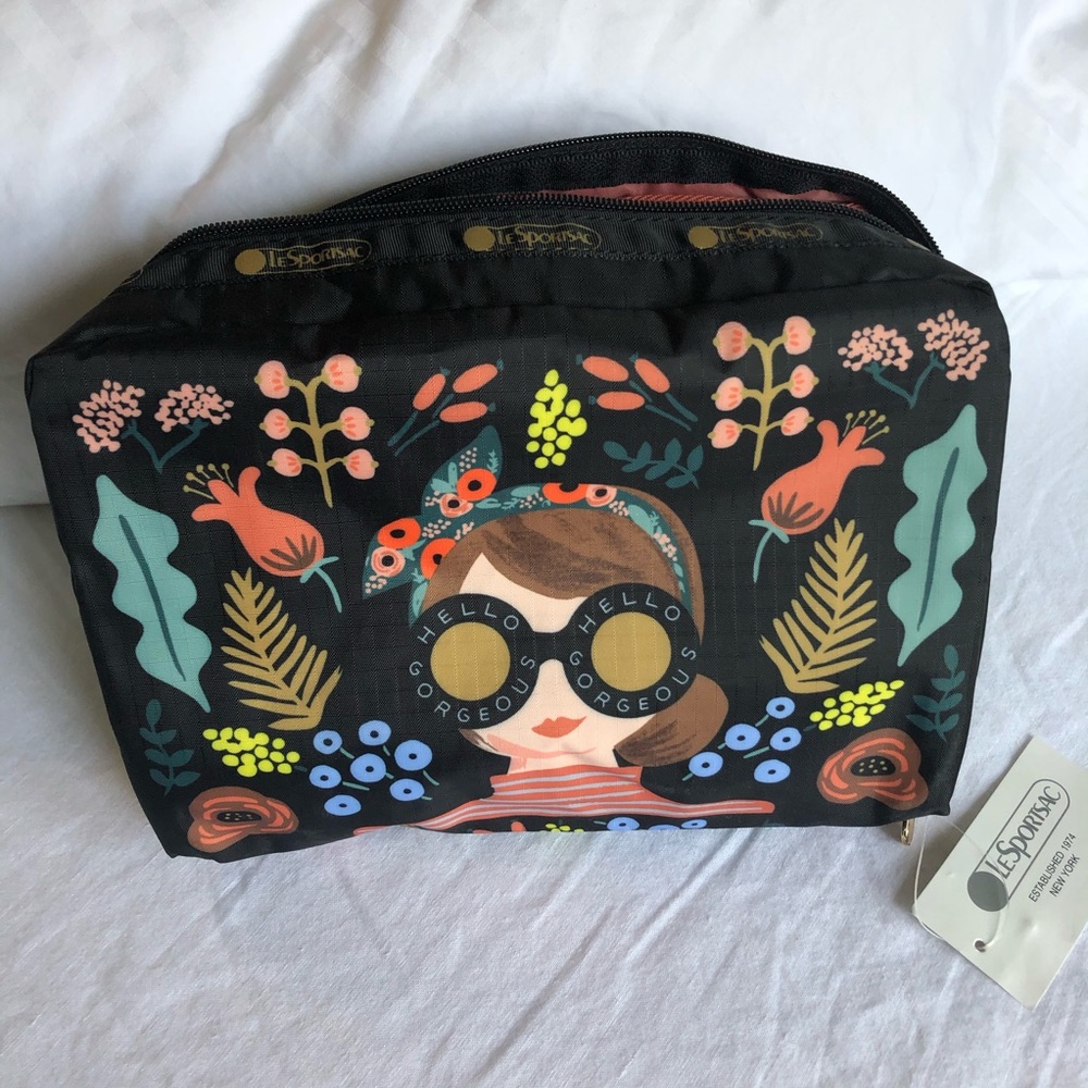 LeSportsac x Rifle Paper Co. XL Rectangular